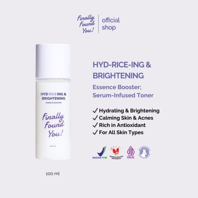 TERLARIS - Finally Found You  FFY Hydriceing & Brightening Essence Booster Serum Infused Toner
