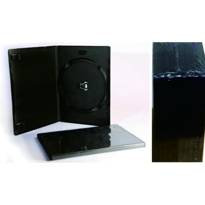 

TERSEDIA GT PRO CASING DVD SLIM SINGLE PLASTIK HITAM 9 MM ISI 25 PCS