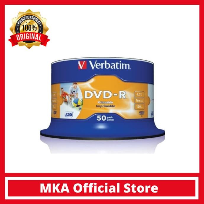 

TERSEDIA DVD-R 4.7GB 16X IJP SPINDLE 50 43533