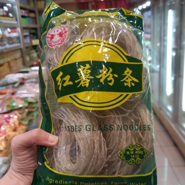 

Potato Glass Noodle 400G Bihun Kentang Korea Green Jade