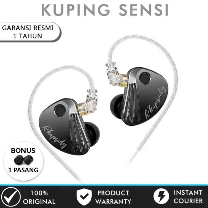 Cca Rhapsody 2Dd + 4Ba Hybrid Iem Hifi Earphone