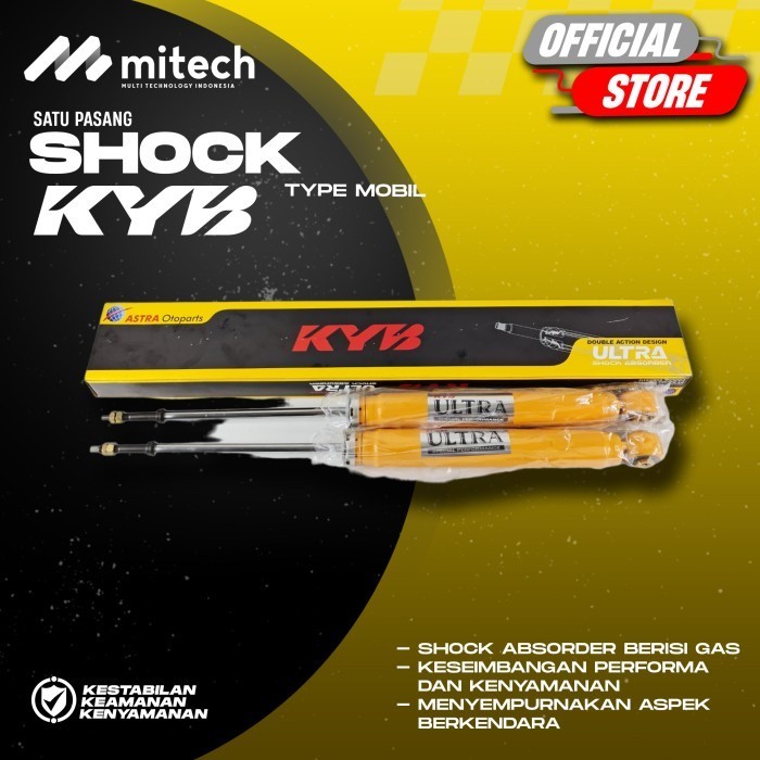 Kayaba / KYB Ultra Shockbreaker Mobil Agya / Ayla 2013-2022 - Belakang