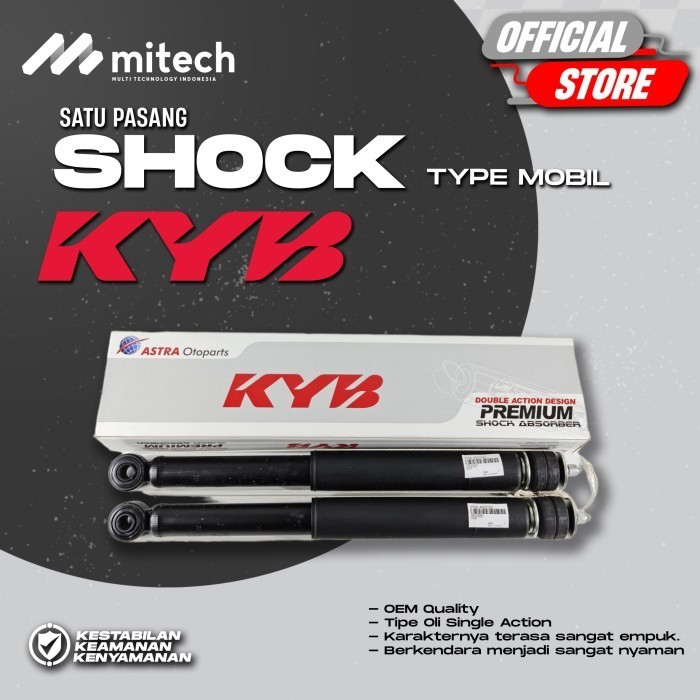 Kayaba / KYB Premium Shockbreaker Mobil Suzuki Ertiga 2012-2018 - Belakang
