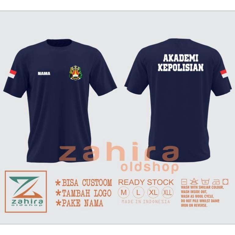 Kemeja Pria Tactical Dinas Proyek Lapangan Kaos Akademi Kepolisian Atasan Akademi Kepolisian