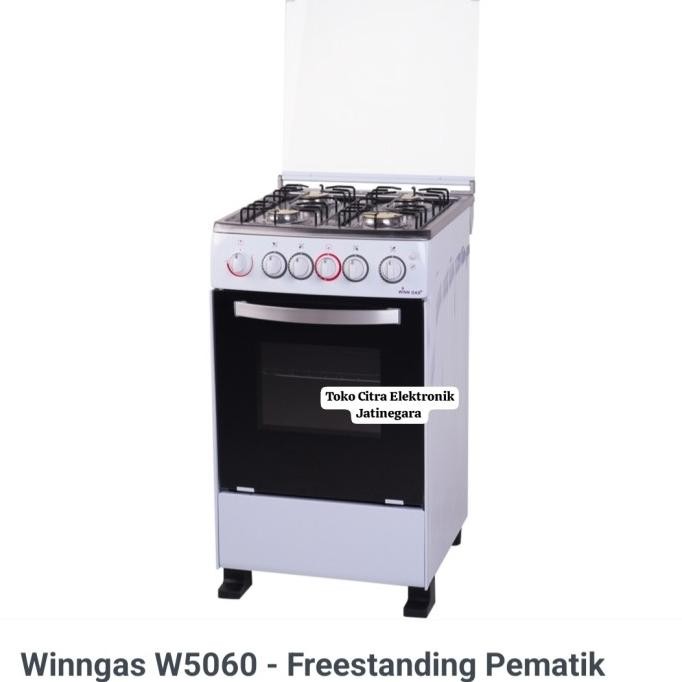 kompor free standing w5060 gas 4tungku