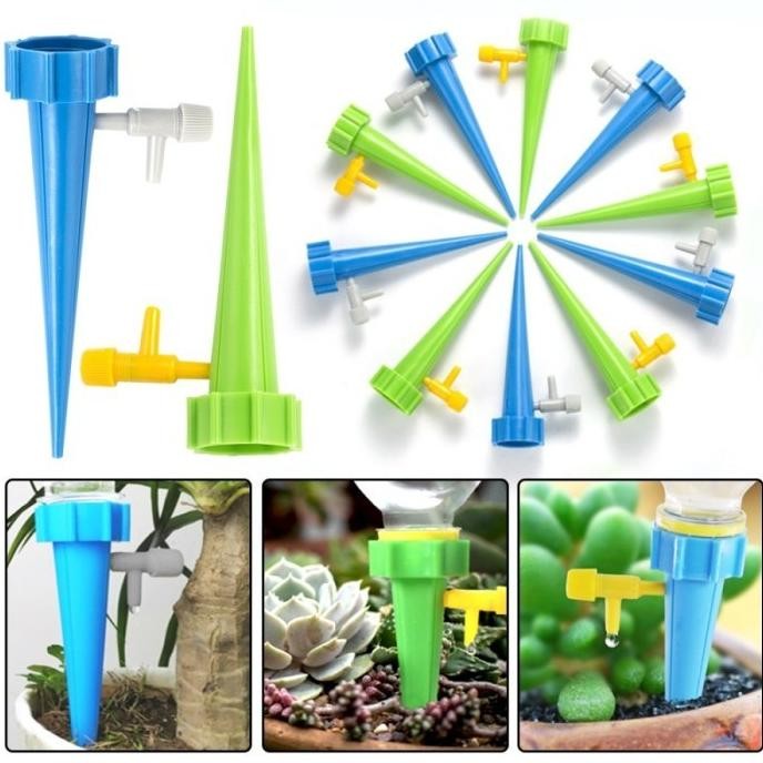 ALAT TETES TANAMAN Otomatis Botol Tancap Pot / Infus Tanaman / Penjaga Kelembapan tanah