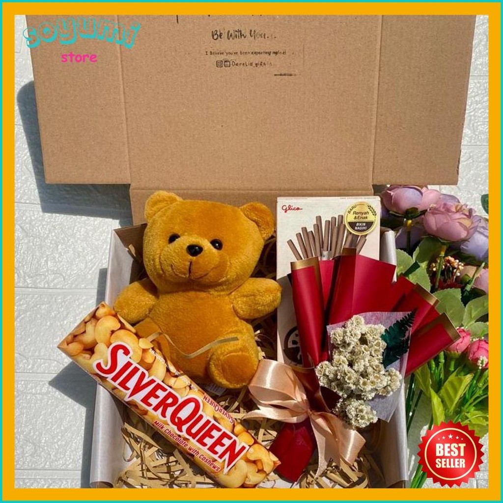 

Ready/ Hampers Boneka Dan Snack/ Hampers Ulang Tahun/ Kado Ulangtahun/ Kado Cewe/ Kado Wisuda/ Hampers Wisuda/Hampers Gemesh (Lagi Rame)
