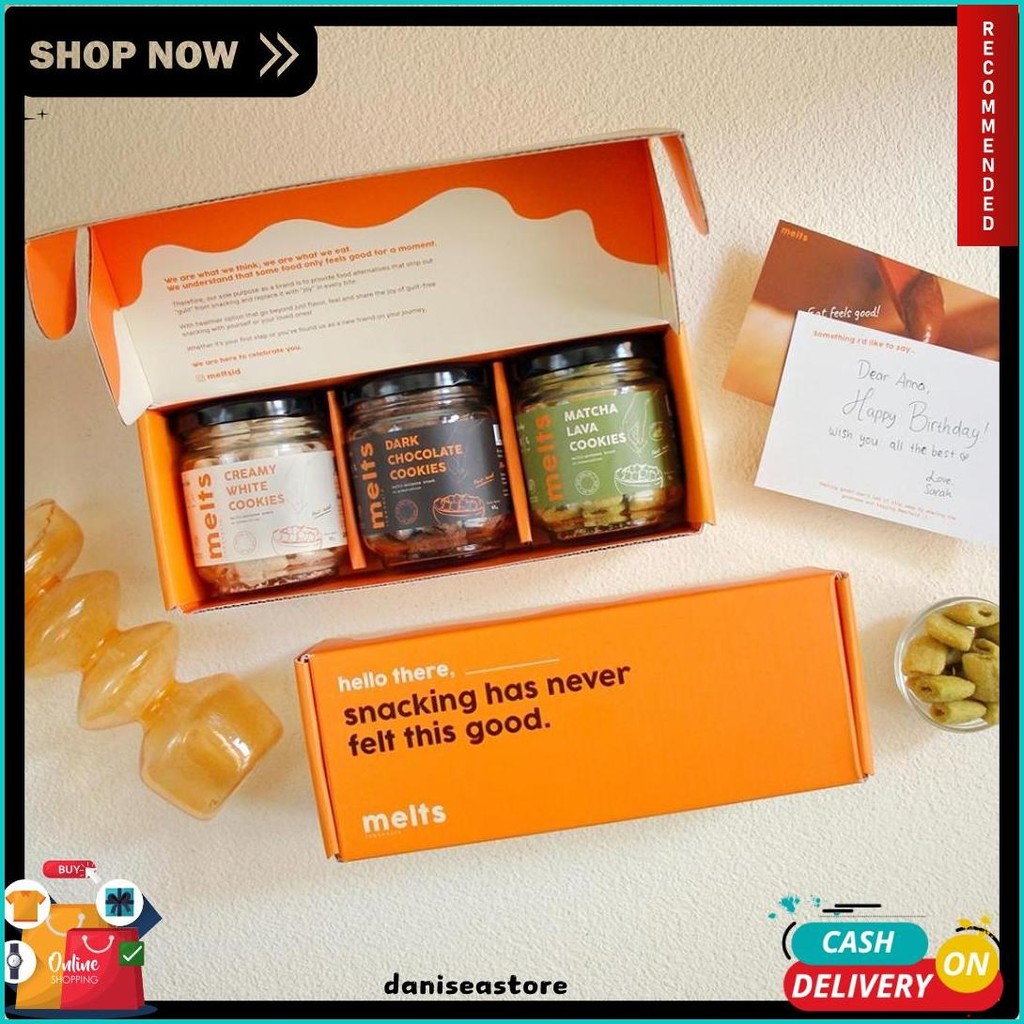 

Melts Starter Pack | Hadiah Bingkisan Kado Gift Set Box (Cod)