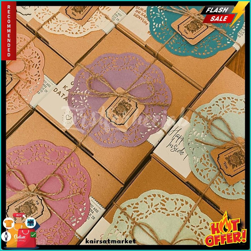 

(Muslimah Ii) Hampers Hijab Aesthetic | Exclusive Gift Box Kado Cewek Ulang Tahun Wisuda Lebaran (6.6)