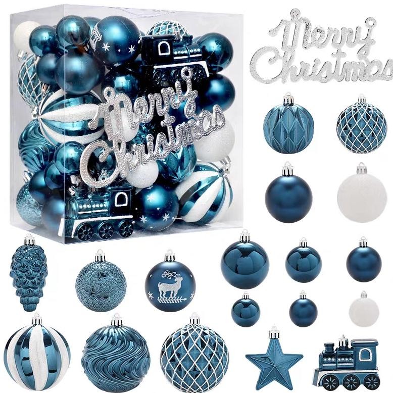 (65BOLA) BOLA NATAL/ BOLA CHRISTMAS / BOLA POHON NATAL/ BOLA XMAS / BOLA NATAL SET  NEW BOLA NATAL