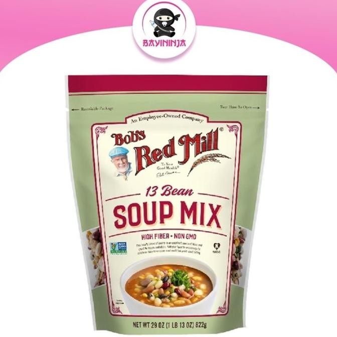 

NEW BOBS RED MILL 13 Bean Soup Mix 822 g
