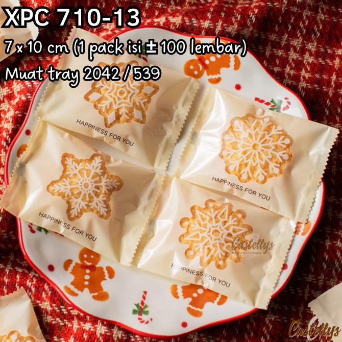 

$$$$] Plastik Cookies Natal XPC 710-13 Kue Kering Nastar Nougat Christmas