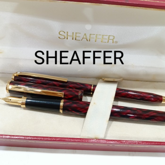 

Farizal - Pena Sheaffer Set Original No Parker Cross Dupont Omas St Dupont Mont Blanc Waterman