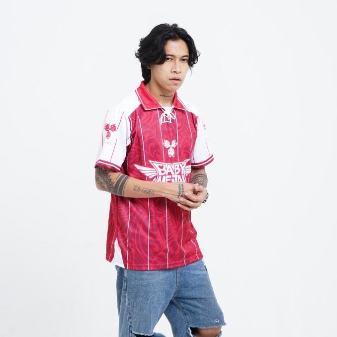 JERSEY BAND // JERSEY BOLA // KAOS BABY METAL // BADMINTON // JERSEY CASUAL // BABY METAL RED HTM