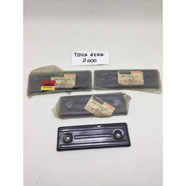 Ready PLAT SIRIP COVER BLOK SEHER RXZ RZR ORIGINAL YAMAHA JAPAN 55K-1131M-00