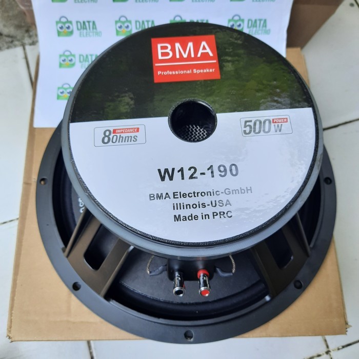 Speaker mid low 12 inch - ORIGINAL BMA W12 190