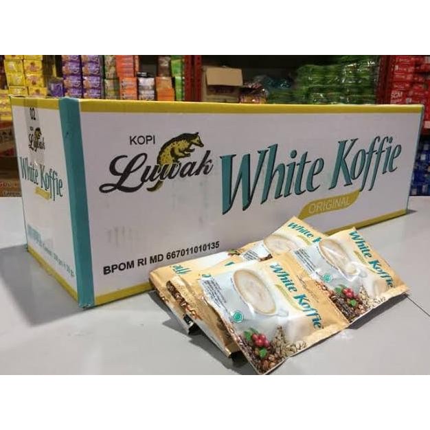 

Kopi Luwak White Koffie20Gr 1Dus@20Renceng