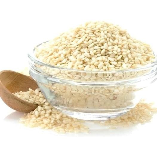 

White Sesame Seeds Biji Wijen Putih 1000 gr 1 kg Kualitas PREMIUM GLM