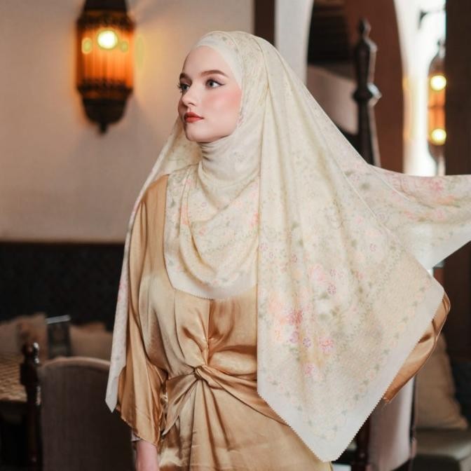 Radwah Series - Adeola Scarf - Butter Milk