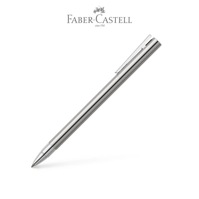 

Ready Faber-Castell Neo Slim Roller Ball Stainless Steel, Shiny
