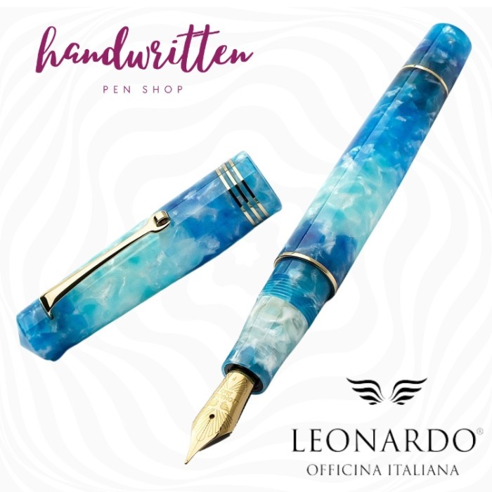

Ready LEONARDO OFFICINA ITALIANA Momento Zero Reg Fountain Pen - Gold Trim