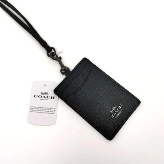 

TERLARIS - Gantungan COCH Lanyard In Signature Canvas ID F57311 Black