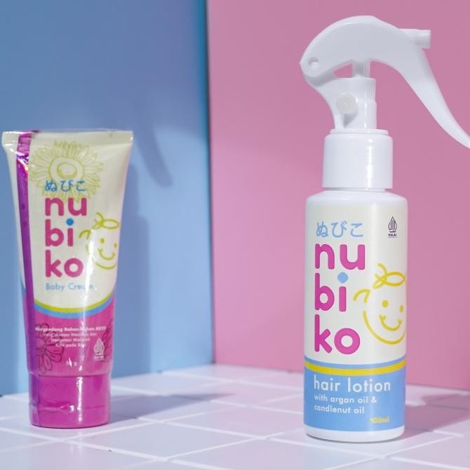 Bundling Nubiko Baby cream + Nubiko Hair Lotion