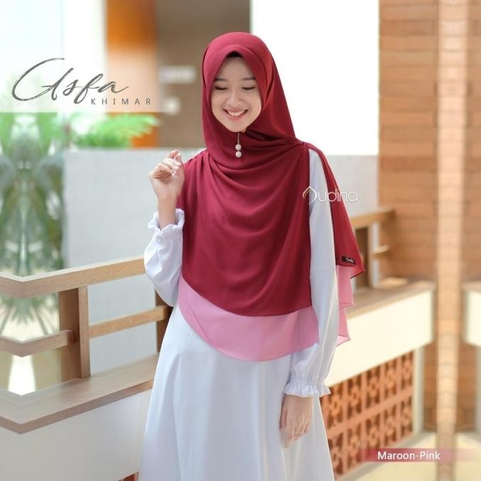 JILBAB SYARI/ HIJAB SYARI ASFA KHIMAR ORIGINAL BY AUDINA