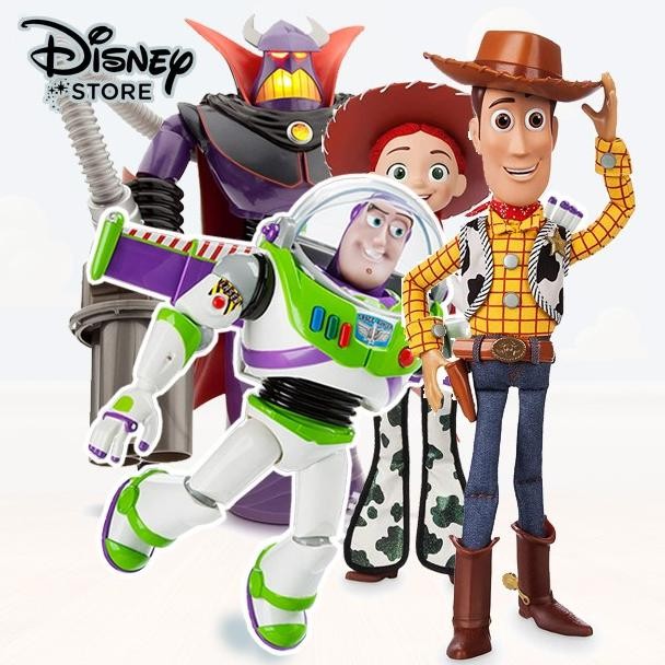 FIGUR SET Disney Buzz Lightyear Interactive Talking Action Figure 12 Inch