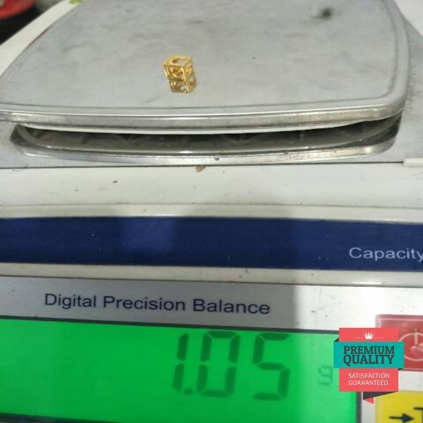 Murah Liontin emas asli kadar 875 huruf c hadiah ultah Elegan