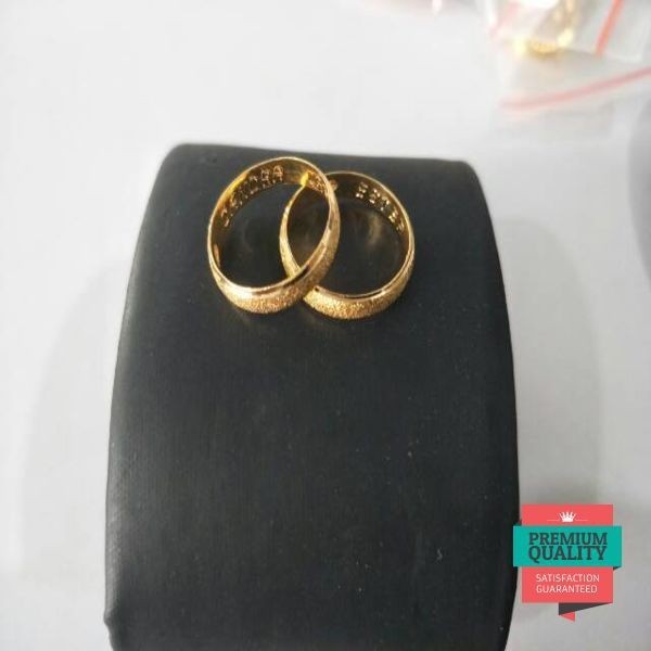 Grosir Cincin kawin emas asli kadar 90 cincin couple cincin emas Keren