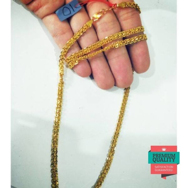 Terlaris kalung panjang emas asli kadar 875 kalung cowo / wanita Keren