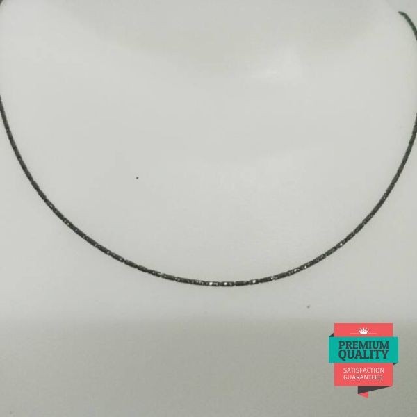 Promo kalung emas asli kadar 750 black gold produksi ubs Keren
