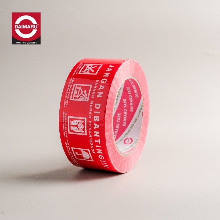 

Buruan beli] Lakban Daimaru JANGAN DIBANTING 48 mm x 100m Fragile Isolasi Perekat