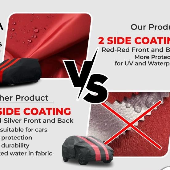 Body Cover / Sarung Mobil / Cover Mobil Warna Suzuki Xl7 Merk Fusion R