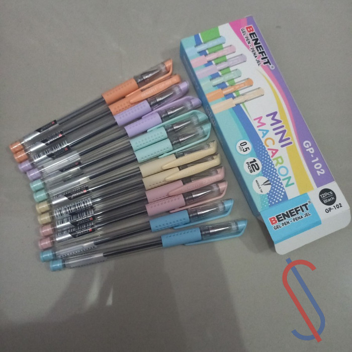 

^%^%^%^%] Pulpen BENEFIT GP-102 Mini Macaron/ pulpen gel cair