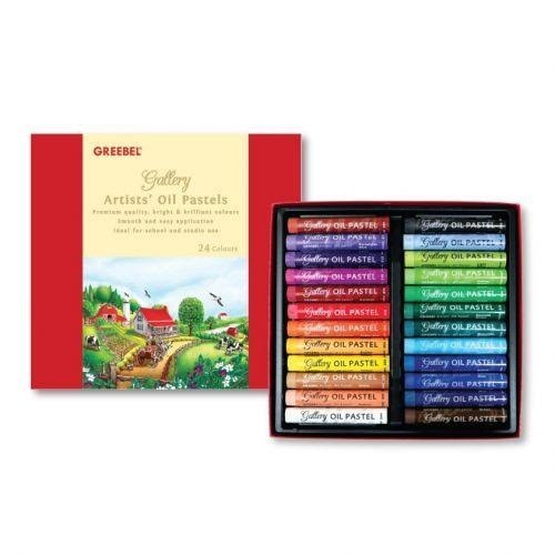 

Termantab] Artists oil pastels greebel 24 warna