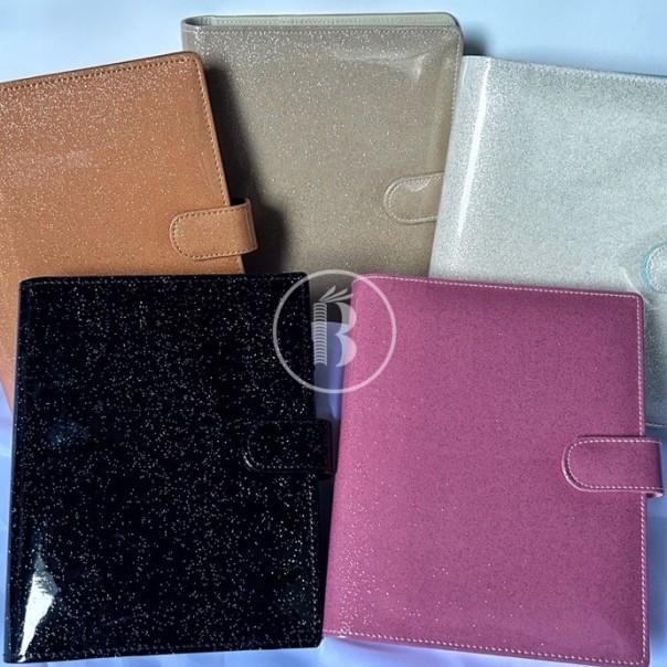 

Binder Ready Motif Glitter Candy Lanasi Glossy 20Ring A5 26Ring B5