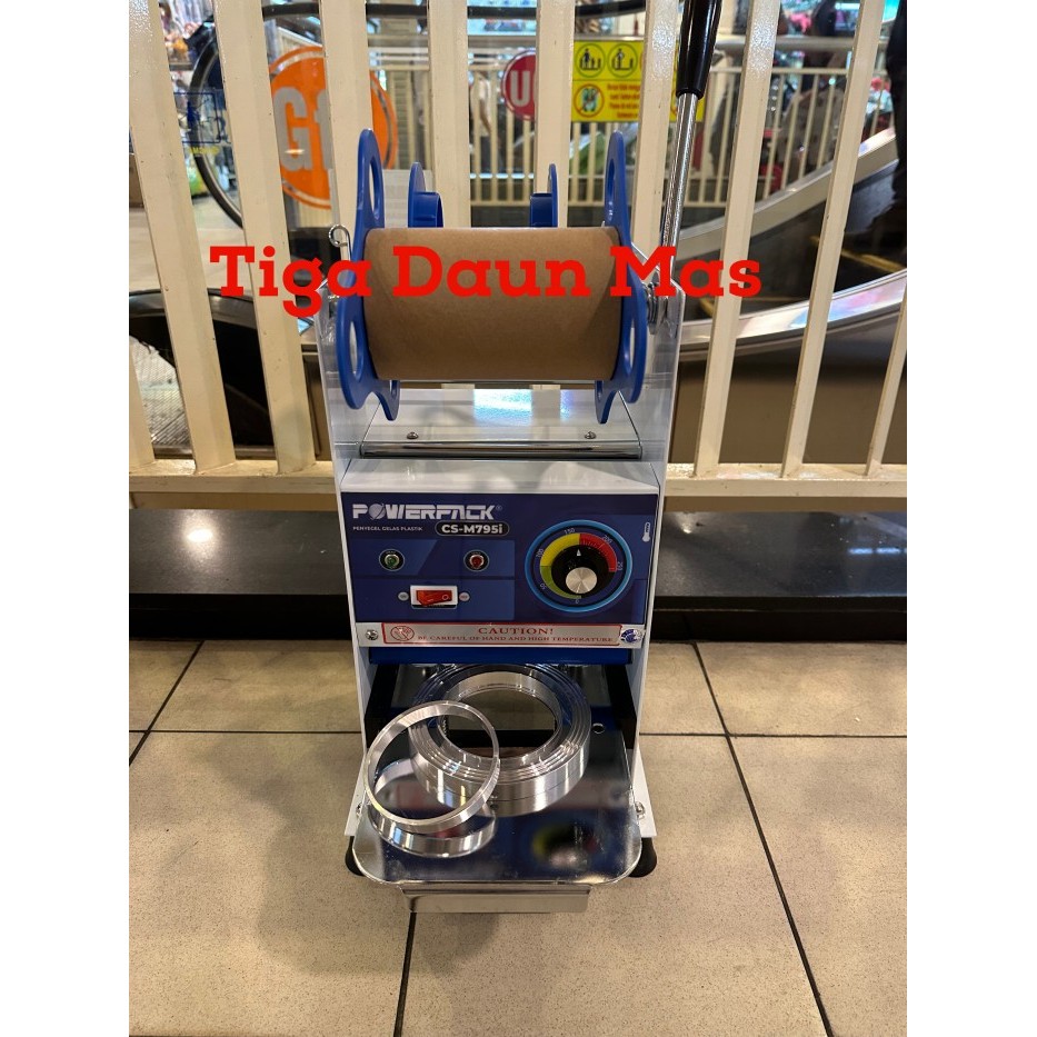 Cup Sealer Manual Powerpack CS M795i Cup Sealer Powepack 22 Oz