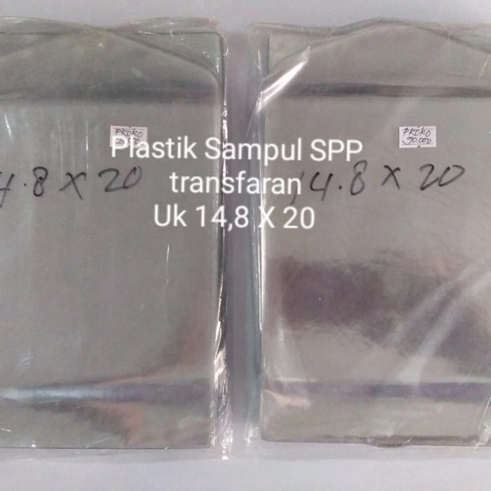 

PLASTIK SPP KARTU IURAN 14,8 X 20 CM ISI 100 LBR TERMURAH