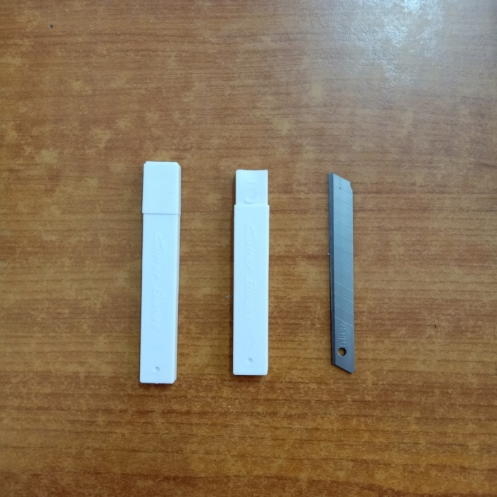 

PISAU CUTTER REFILL SPARE BLADES KENKO A100 KECIL TERMURAH