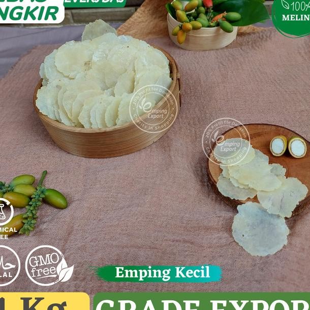 

Emping Tipis Kualitas Ekspor 1Kg