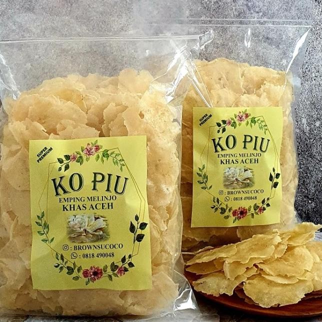 

Emping Aceh Ko Piu (6 S/D 7 Cm) 500Gr