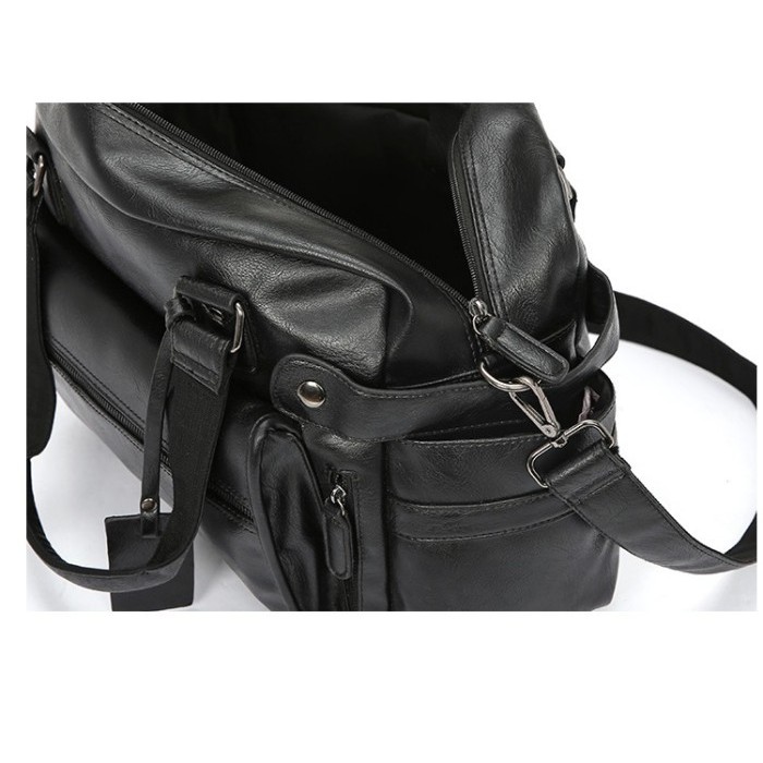 PROMO MURAH Tas Travel Kulit Tas Gym Kulit Travel Bag Kulit Tas Kulit DICKSON