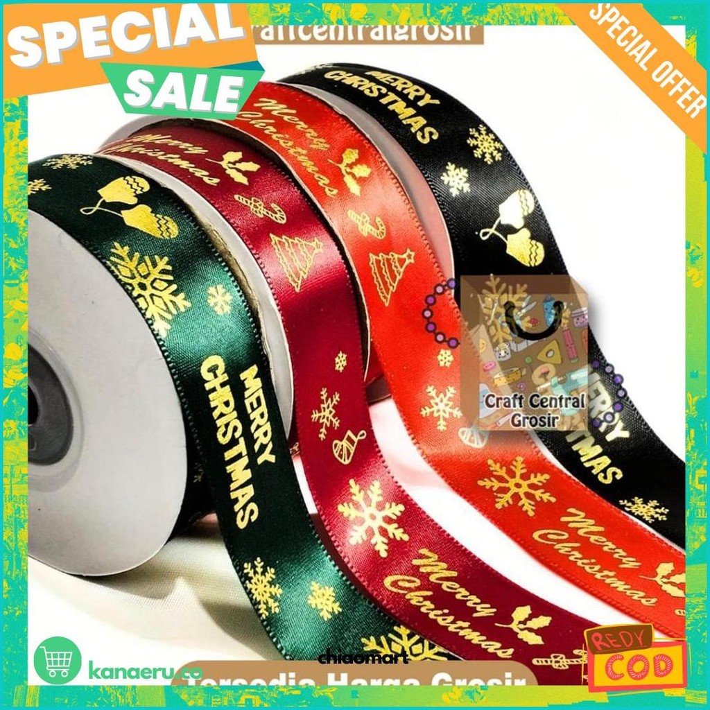 

Pita Natal/ Pita Satin Natal Per Roll 20 Yard Part I Sale