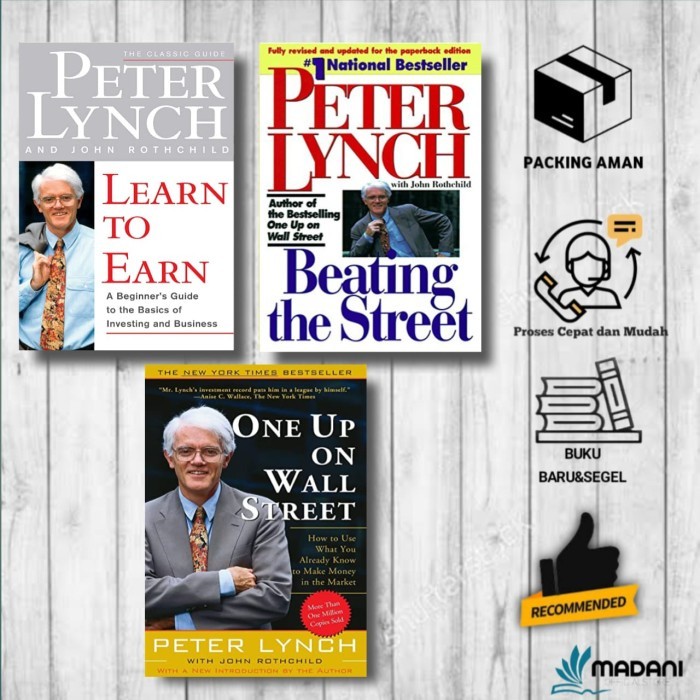 Paket Spesial 3 buku - PETER LYNCH |QnQTxYiG|