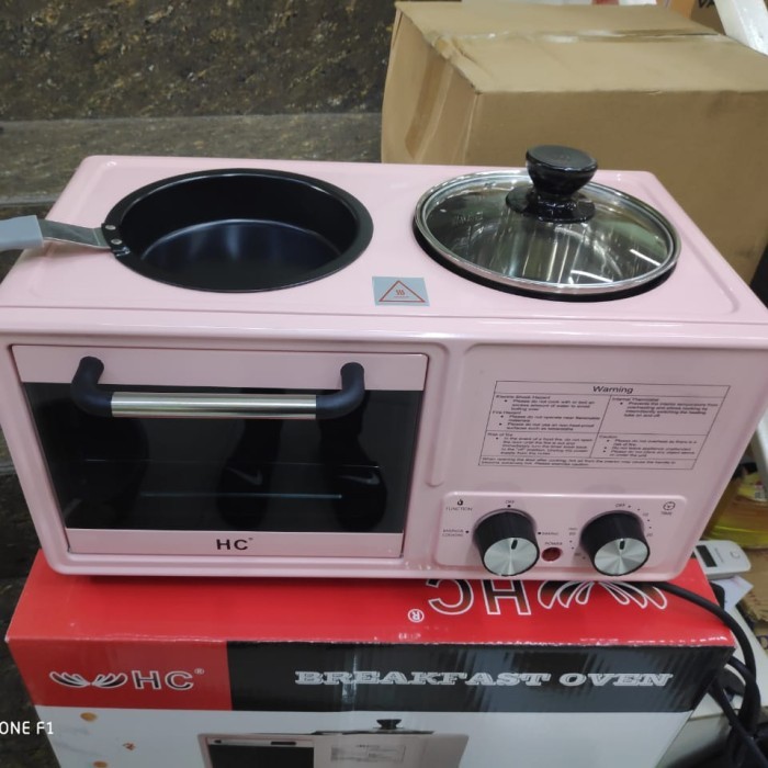 Breakfast machine 3 in 1 Kompor listrik 3 in 1 kompor serbaa