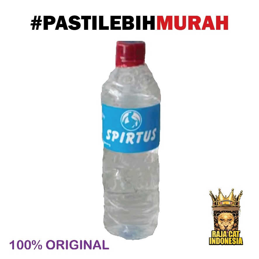 Spirtus Botol Warna Bening | Spirtus Bakar | Spirtus