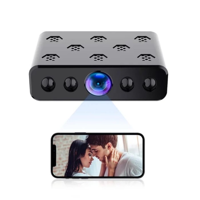 Baru IWFCAM Spy Cam Hidden Camera Kecil CCTV Wifi