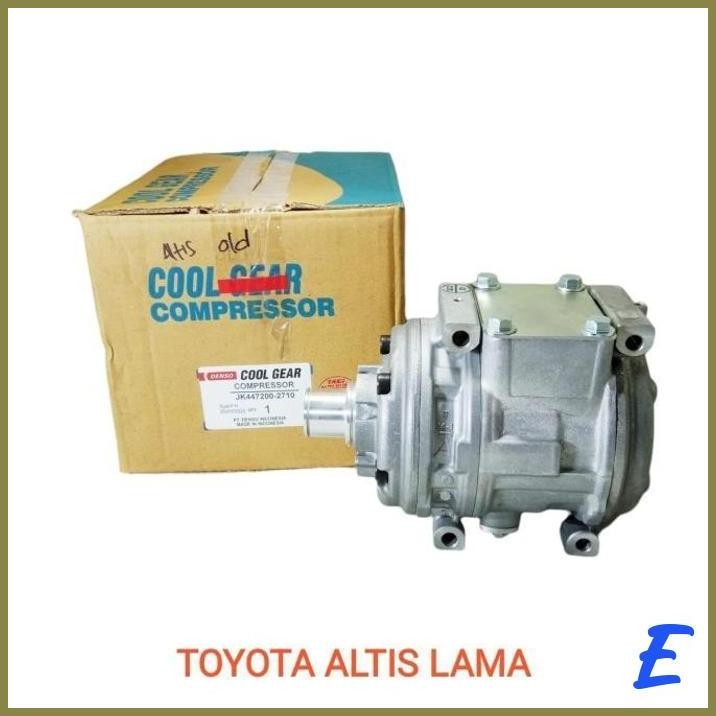 | JBG | KOMPRESOR AC MOBIL TOYOTA CORONA ABSOLUTE ALTIS LAMA ASLI DENSO CG ORI